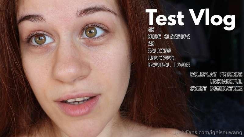 My demo Nude Vlog from 2022 is on discount until Sunday!DM m..