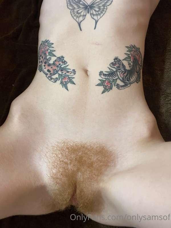 Now THAT is a bush 🥵 You eating it or scared?