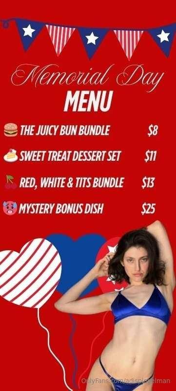 Pick a dish and lets play in the DMs 😈