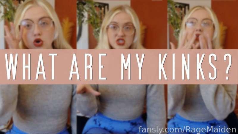 Link: https://youtu.be/qUK1hO_hgZQ

Hello my Lovelies!

Hopefully you see this post as it was scheduled.

So a question I was asked recently was "What are my Kinks" and if i would make a video on it.

Well I did and surprisingly i have a few more than I thought haha.

As always please check it out and be sure to show the love over on YouTube.