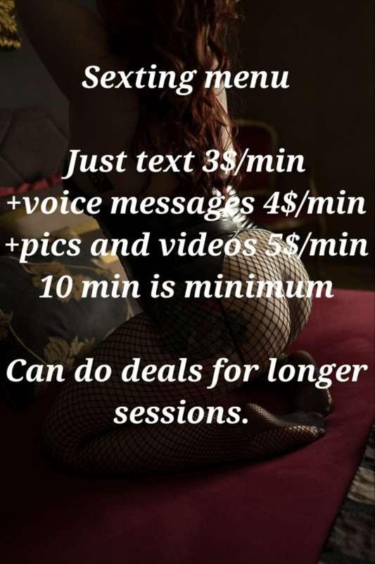 Sexting is one of my favorite things to do 😈