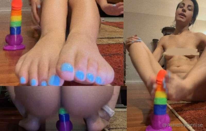 ****Foot Fetish Fantasy 👣💙****( 10 mins of freaky fun — just..
