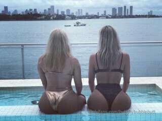 my sis and i in miami!! xbiz was so fun