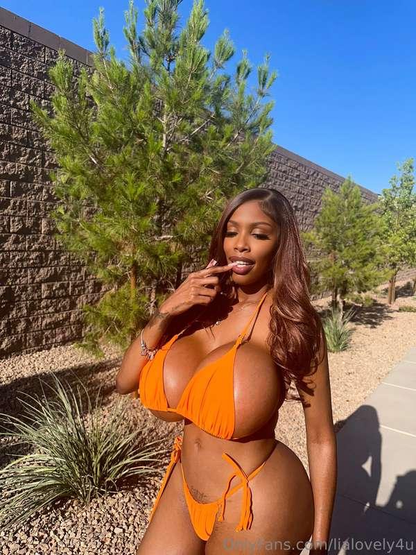 You like my bikini ? One of my fans got it off my Amazon wis..