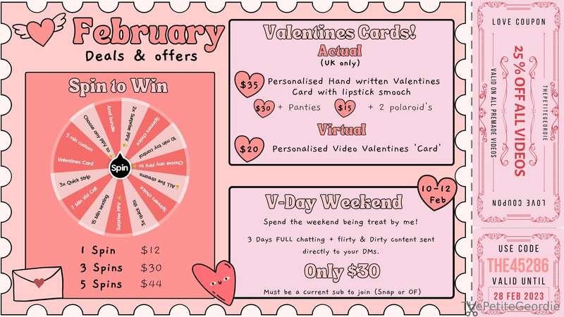 February is the month of love! Let me show you some? ***25% ..