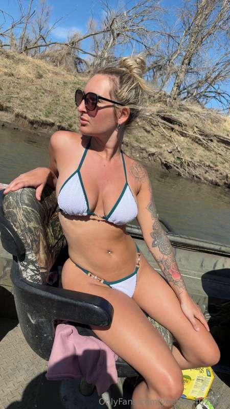 Should we do a Topless bowfishing Xrated YouTube video this ..
