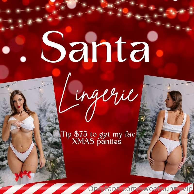 ❄️ XMAS SPECIAL DELIVERY - Cute White Panties ❄️ 🎁 I’ve got ..