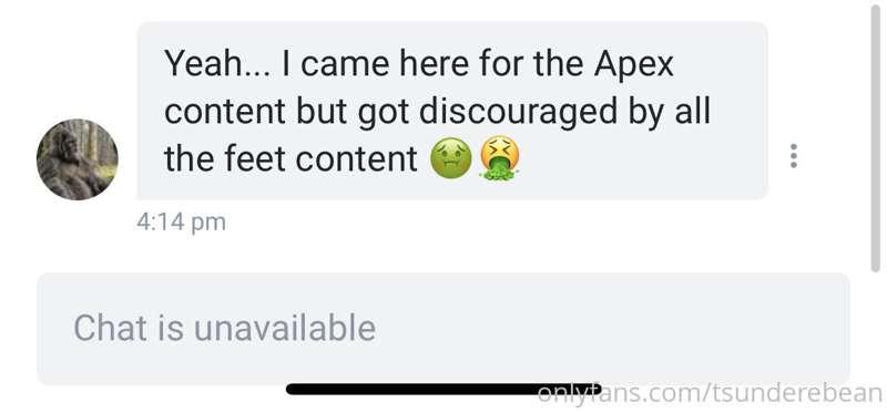 one day people will learn to read before they subscribe but ..