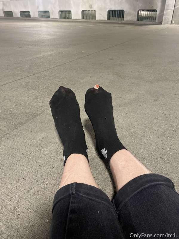 Brand new socks, can you believe it?? LTC strikes again.