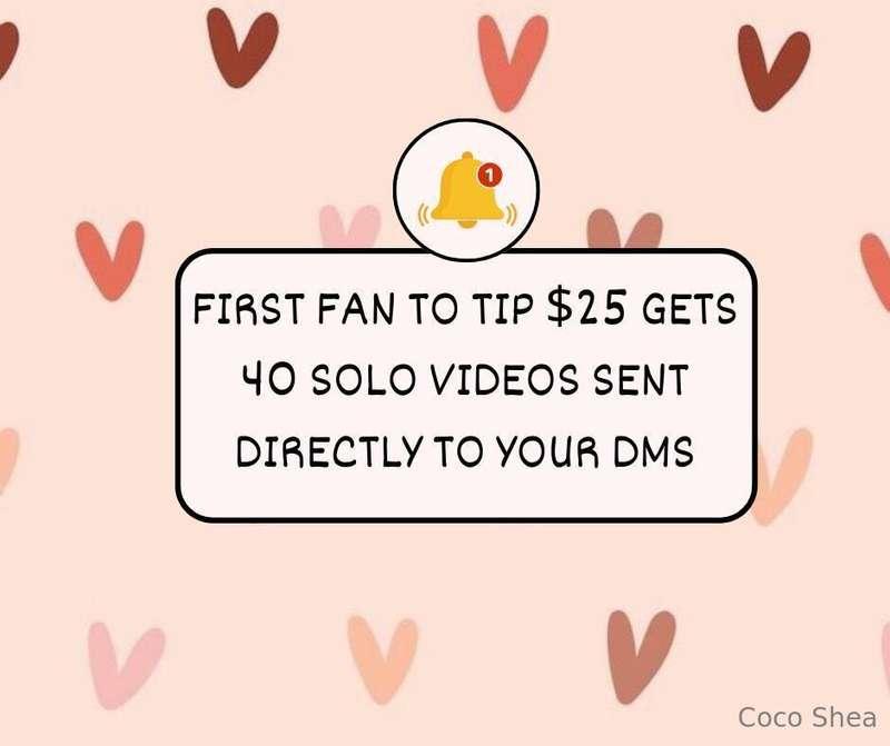 GET 40 SOLO VIDS FOR JUST $25 😳🩷
Fuck that, I’ll try row in ..