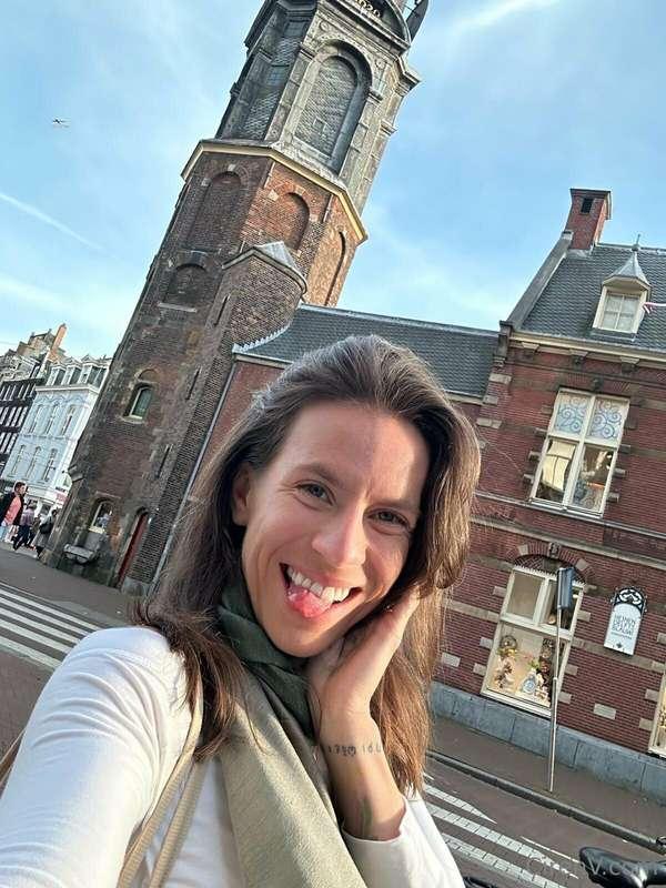 Ciren made it to Amsterdam with her lover.