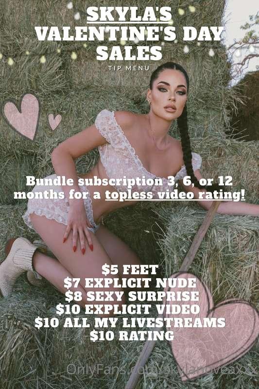💋 **Valentine's Day SALES** start now 😈