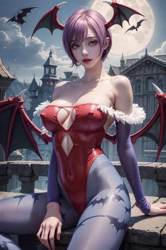 HP099 - 4K Lilith 欲望の迷い子リリス(Darkstalkers) (45 Images)
