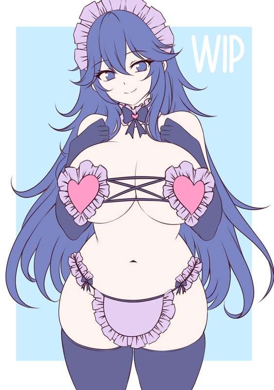 ❤ Lucina～Color Skecth (WIP)