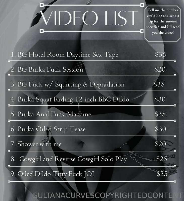 Videos For Sale. Feel free to DM your request for any video ..