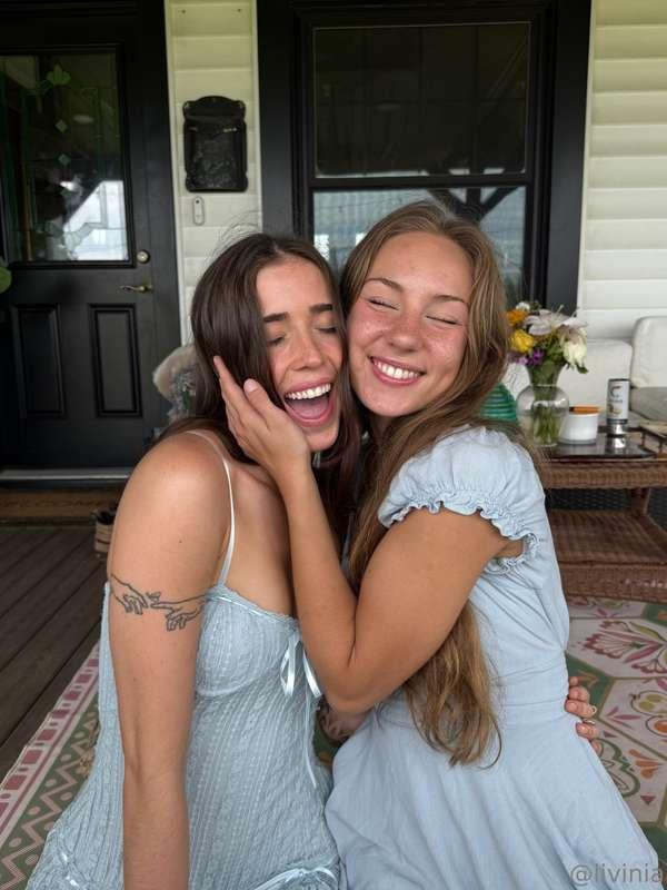 your two fav girls are horny and waiting.... dm us right now..