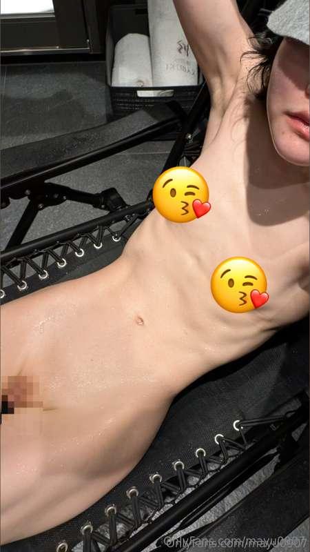 Would you like to see my sweaty body in the sauna?