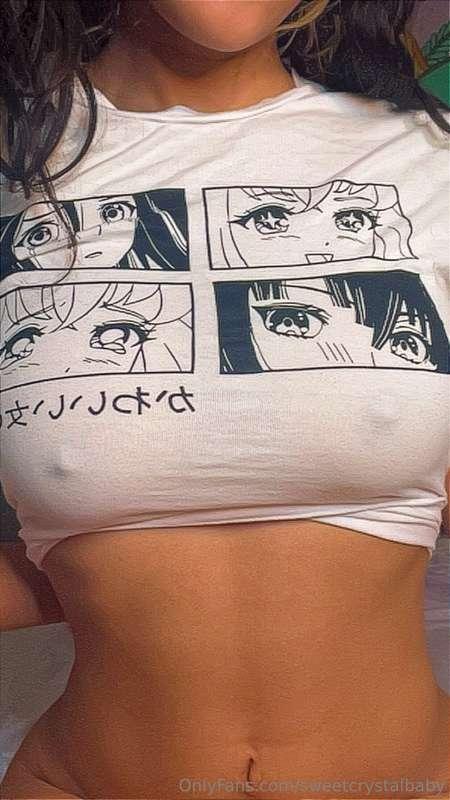 You can watch anime on my tits :)