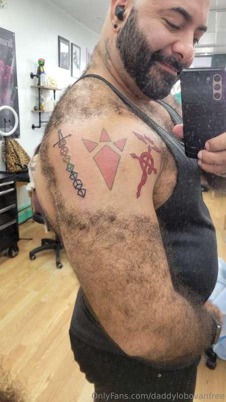 Got some fun new tattoos! Thanks to everyone to helped contr..