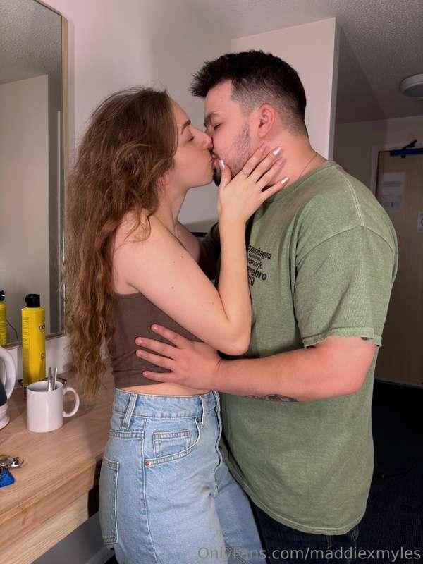 Sometimes we just can’t keep our hands off each other 😍 Hote..