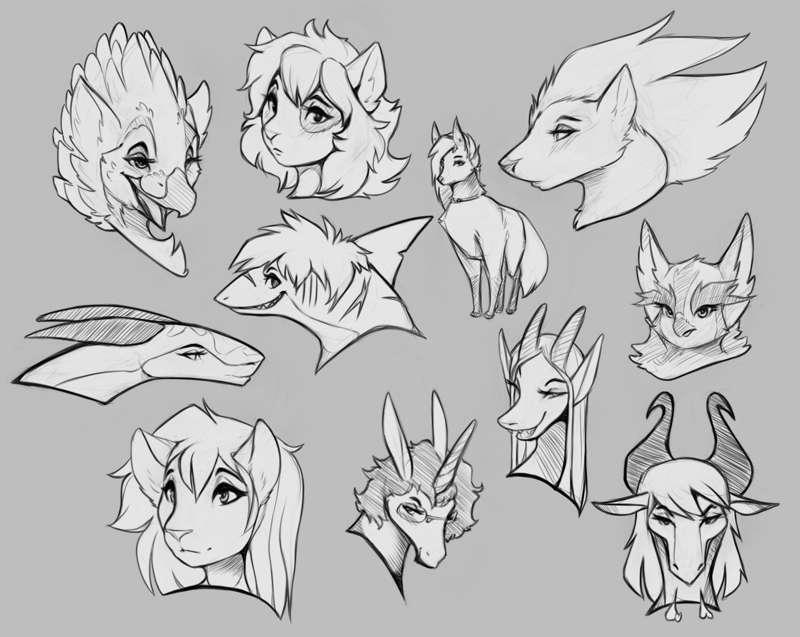 Personal Various Sketches 3 AC 2023