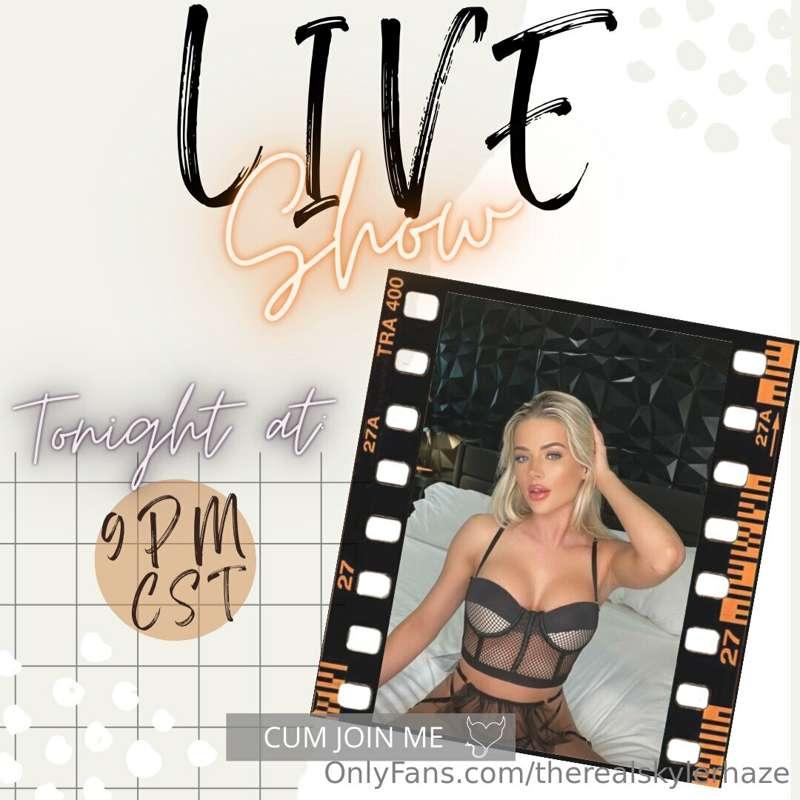 **GOING** ***LIVE*** **TONIGHT!** ✨
**Join Me @** ***9 PM CS..