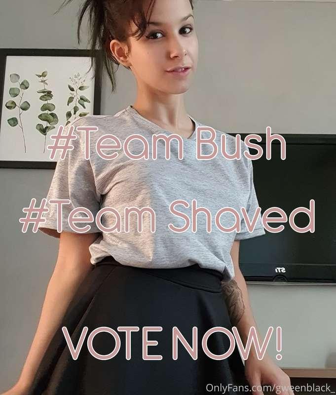 ✨ ARE YOU TEAM BUSH OR TEAM SHAVED? ✨  Stats updated EVERYDA..