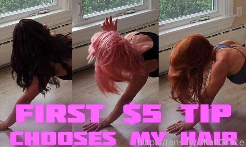 
Round 6
Voting is CLOSED!

Bossy Kali will be getting a creampie!

💥CHOOSE YOUR OWN KALI GRACE ADVENTURE💥

Round 6 - Role-play

💥 FOLLOWERS AND SUBSCRIBERS 💥
Vote in this poll and tell me where the cum goes! (gosh I'm so classy 🤣)

First to tip can choose my hair! (Blonde, Brunette, Redhead, Pink)

🍭SUBSCRIBERS 🍭
Link to the subscriber poll 
https://fansly.com/post/579786844095389697
You choose who I am this time!

Also subscribers, please check THIS poll 
https://fansly.com/post/579792523313033216
About the future of this series

The poll will run until: I feel like closing it (probably a week)
The video will be filmed: When I find time (I'll get it done don't worry)

FAQ: https://fansly.com/post/537832308967743490

#FYP #KaliGrace #ChooseYourOwn #DemocraticPorn #Fit #Fitbabe #FitMILF #PAWG #Booty #Brunette #Redhead #LongHair #ShortHair #GymGirl #Wifey #HotWife #GoodWife #BadWife #Vote #Poll #Naturaltits #Smallboobs #Student #Babysitter #Boss #Escort