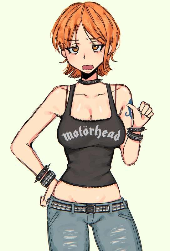 nami (one piece) doodle