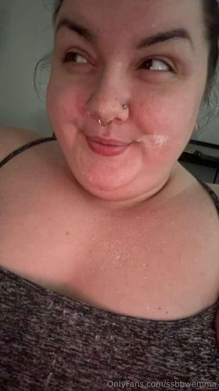 Yes, I do love to eat straight powdered sugar by itself. Wha..
