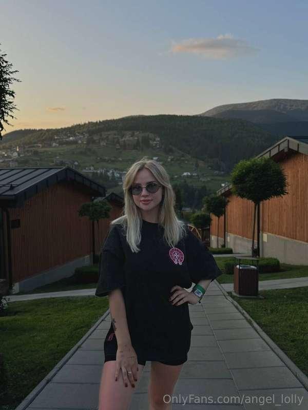 I really love the fresh air in the mountains, it gives stren..