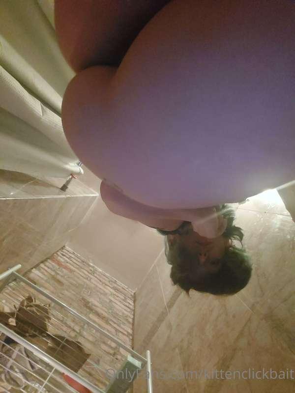 POV I turn around to give you, my unexpected guest, a nice m..
