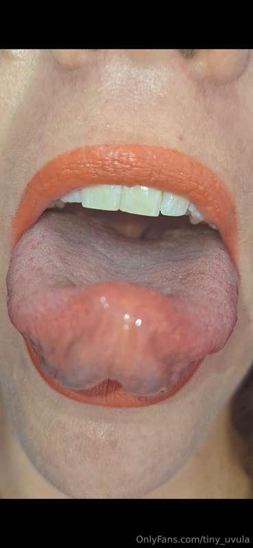 I want you to lie down on my tongue. There's surely enough s..