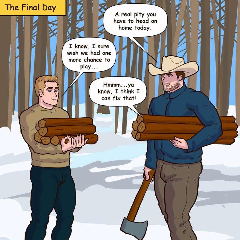 Comic N.47 - Ranch goodbye