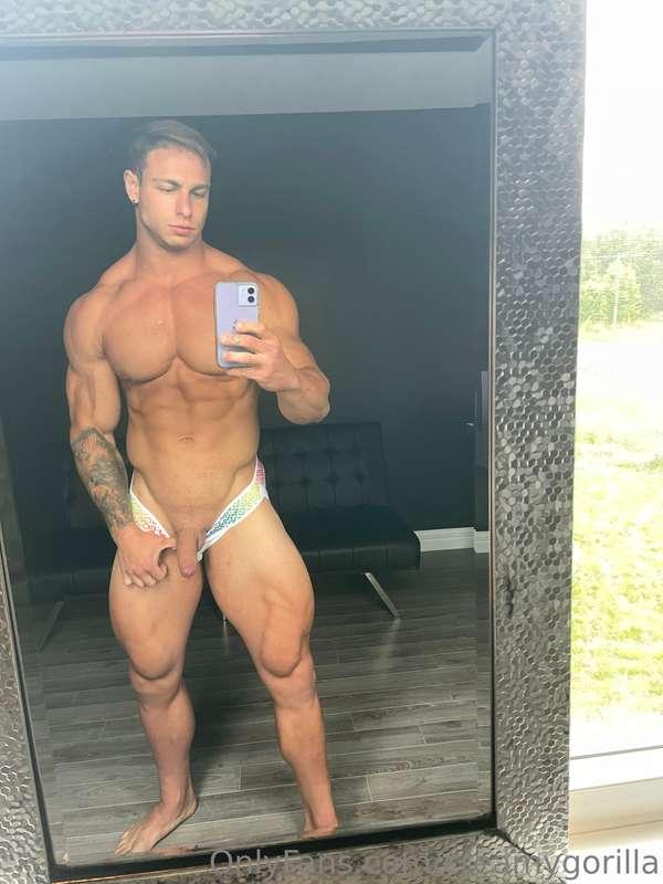 Just finished filming a hot video and there is cum dripping ..