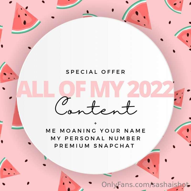 Summer Time Content Cleanout time! 🍉 🎥 Here’s your chance to..