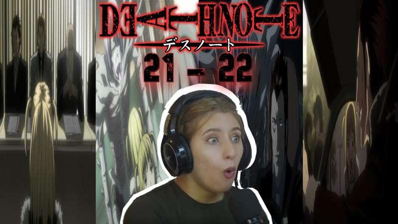 Death Note Episode 21 - 22 REACTION