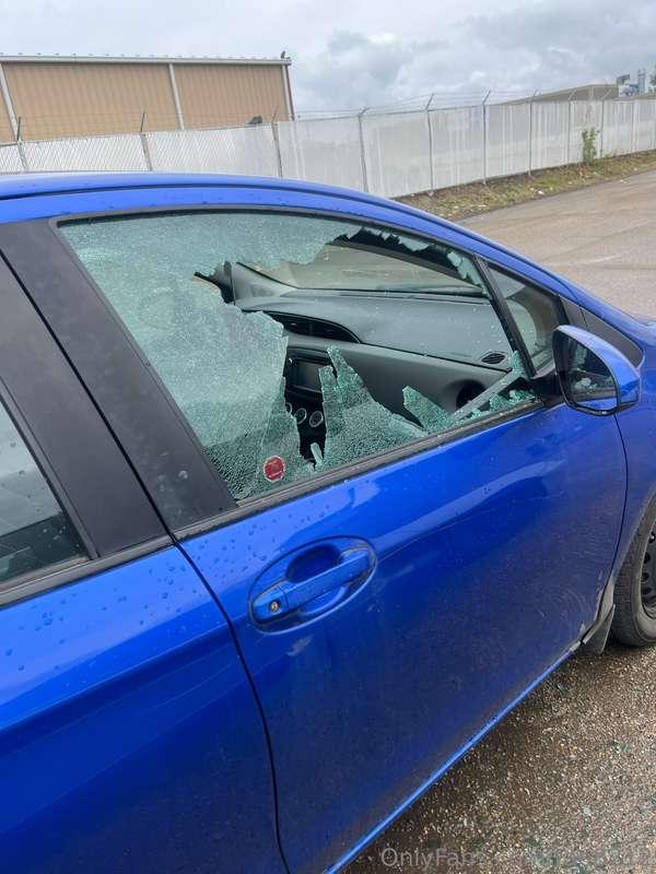 Someone broke into my car and robbed my shit again😭