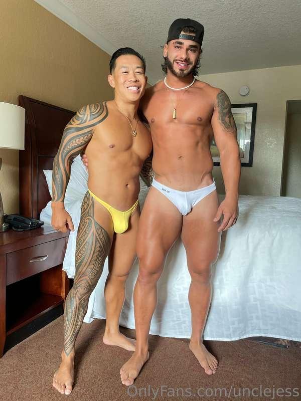 Watch this little asain hunk bottom big Italian stud now in ..