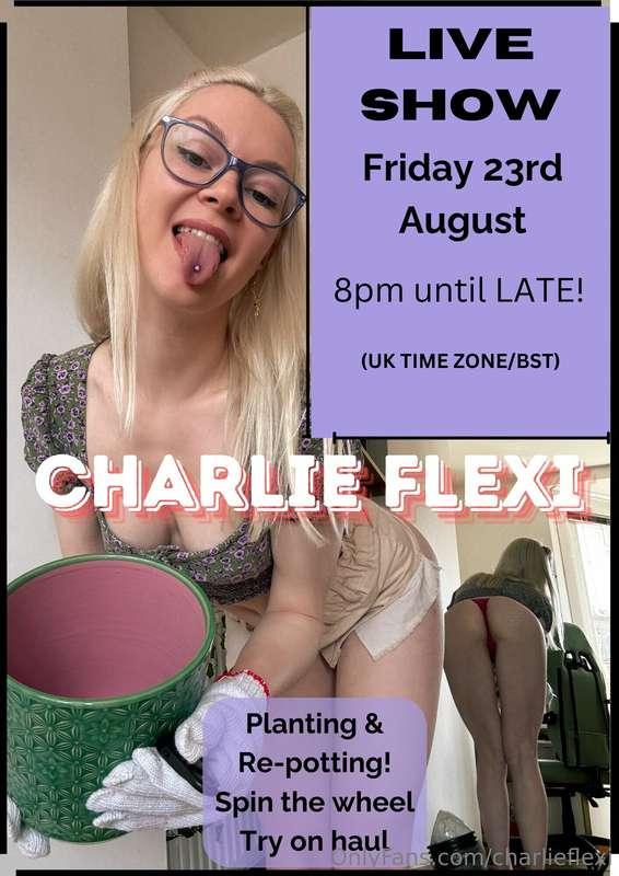 🔴 ***LIVE SHOW ANNOUNCMENT*** 🔴 **Friday night in with me?! ..