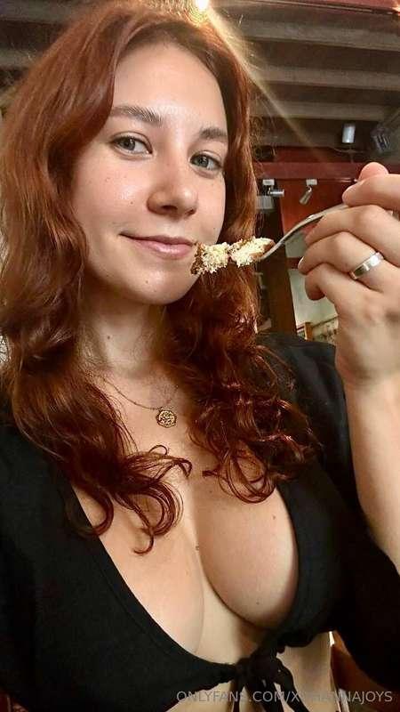 Sometimes I spoil myself with delicious desserts to lift my ..