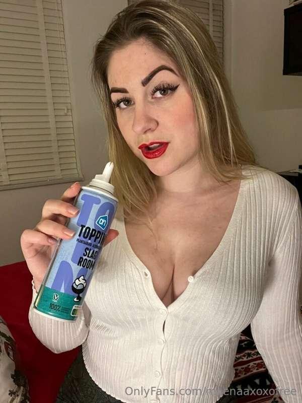 Do you Like Whipped Cream??🙄 This is Lactose Free 🤭 Is there..