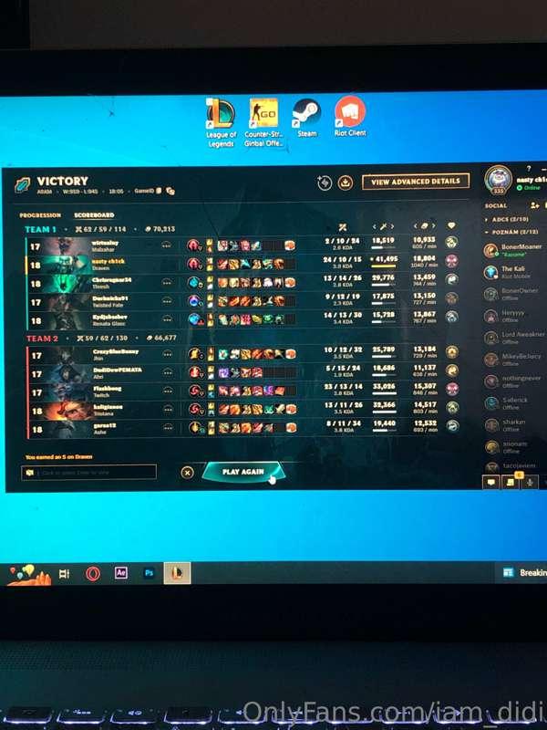 Inak, kto hrá LoLko, lets play together! 😆🙌🏽