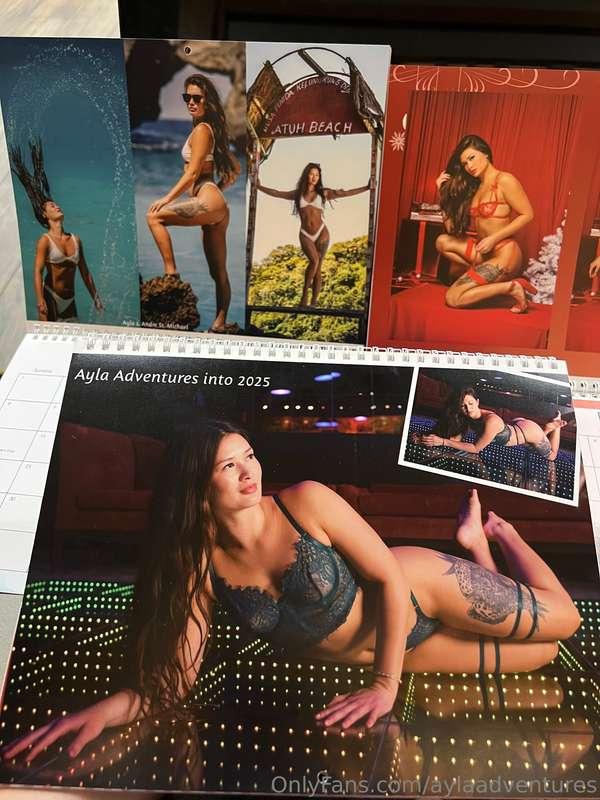 2025 Ayla calendars are available!$33 each. Free shipping.Th..
