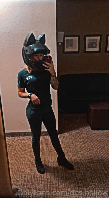 My helmet is better than yours✨