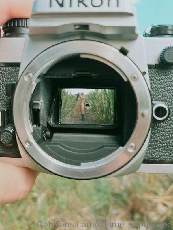 Me naked in a field