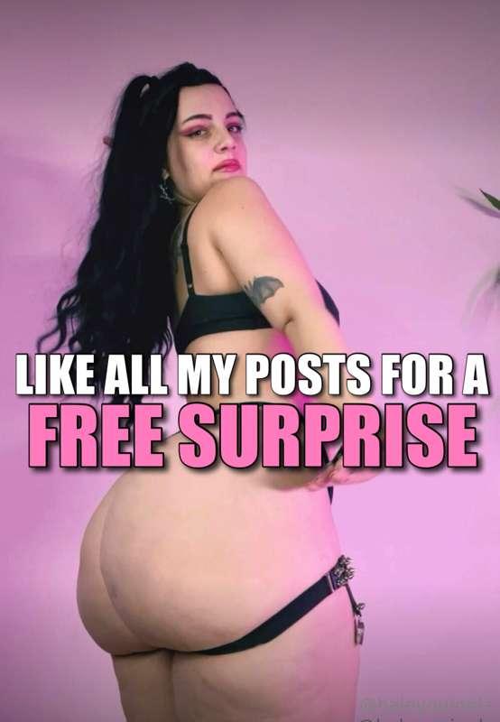 ### SENDING A FREE SURPRISE🤭
Because I'm feeling horny and g..