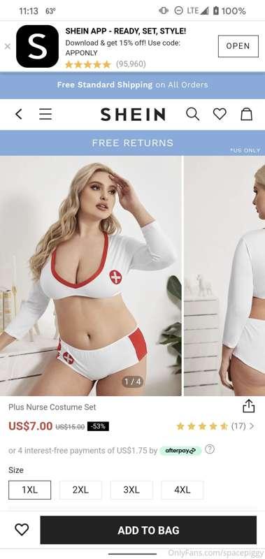 I'd love to be your nurse 

Help me fund this