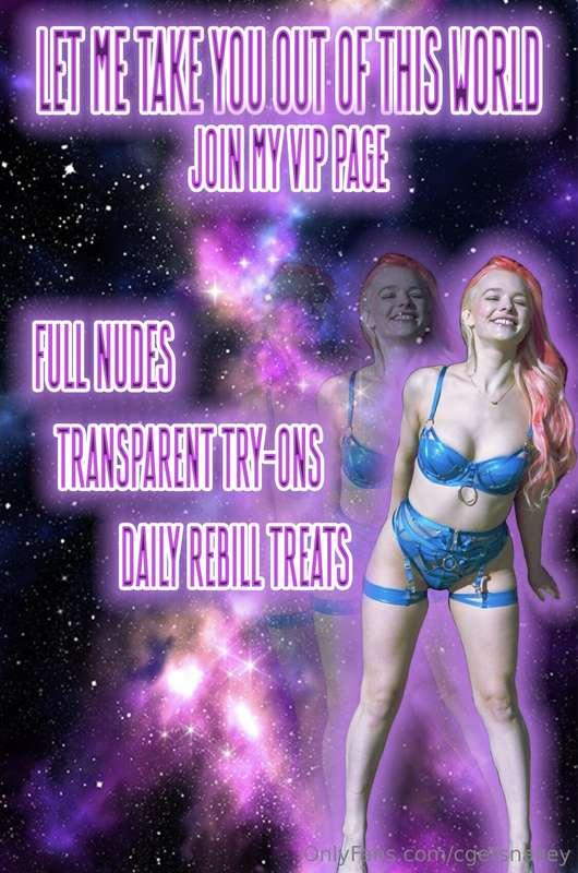 BABE, have you checked out my new VIP page?? You get FULL NU..
