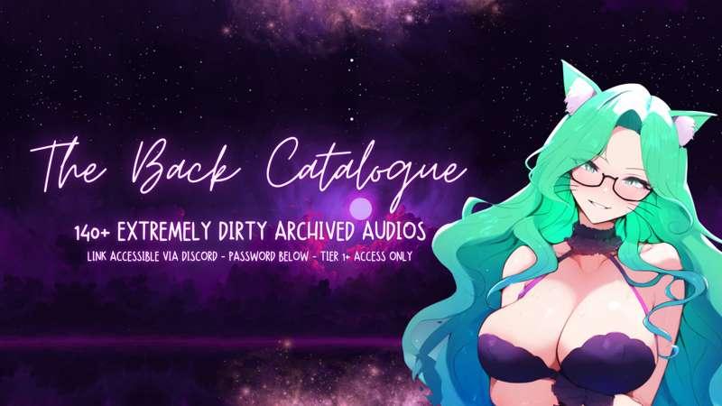 💜 The Back Catalogue 💜 [Tier 1+ Access ONLY] [Info Shared Via Discord] [149 Audios] [Updated: Feb 17 2025]